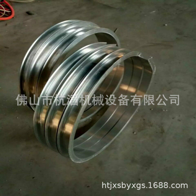 杭滔牌DQ系列镀锌圆法兰打圈机铁皮法兰卷圆机数控卷圈机