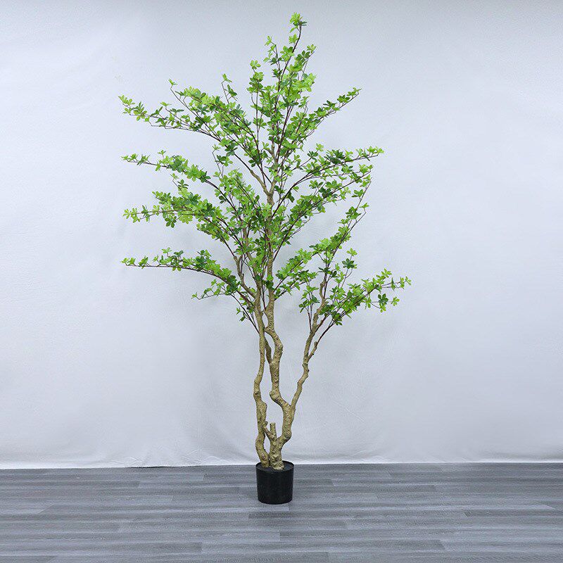 大型北欧仿真植物吊钟树s仿真枝叶马醉木假绿植橱窗盆栽装饰造景