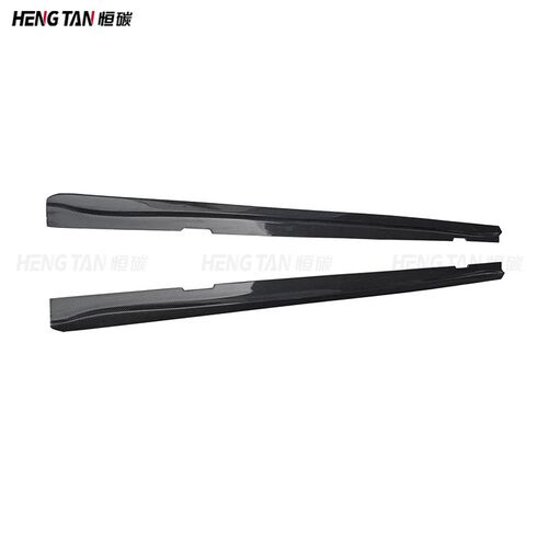 适用于宝马1系E82 1M碳纤维改装侧裙侧H分流器汽车外饰配件2011+