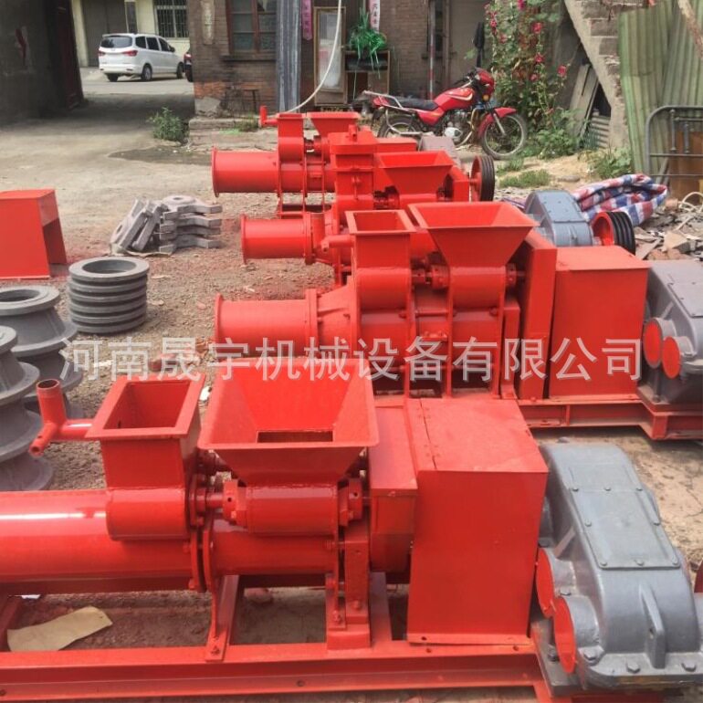 小青瓦泥土制瓦机 小型家用真空砖瓦机 空心黏土制砖机