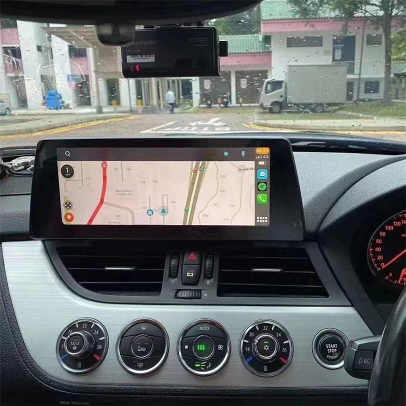 适用于宝马Z4右肽专用安卓智能导航12.3寸八核4+64带Carplay跨境