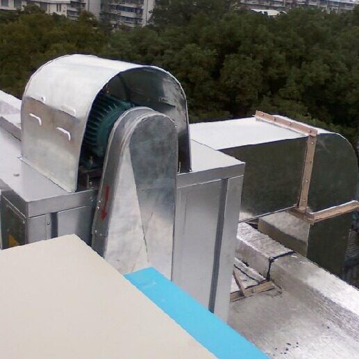 工厂车间通风换气 排气散热大型防腐防爆风机管道