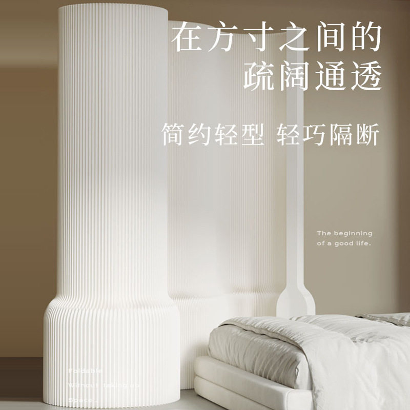 玄关屏风办公室挡板隔餐厅隔断栅栏小房间分隔器可折叠便携隔板墙