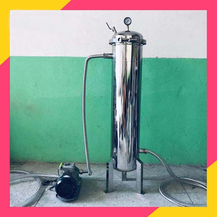 复合微生物液体肥料过滤器 液体肥料过滤装置 液体肥料杂质过滤机