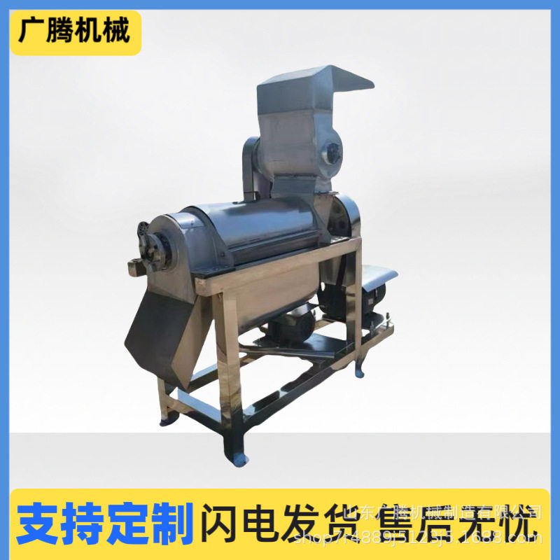 螺旋油柑去核打汁机 水果蔬菜商用榨汁设备 奶枣去核榨汁机
