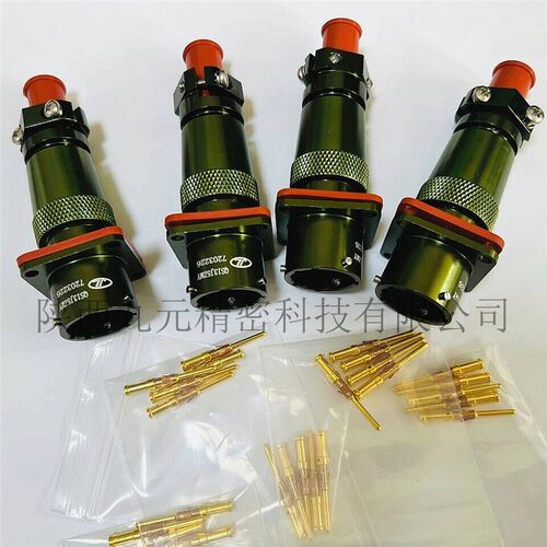 QS13J5ZMY QS13K5TY QS1B3J5ZY 圆形电源线缆压接转换航插头带尾