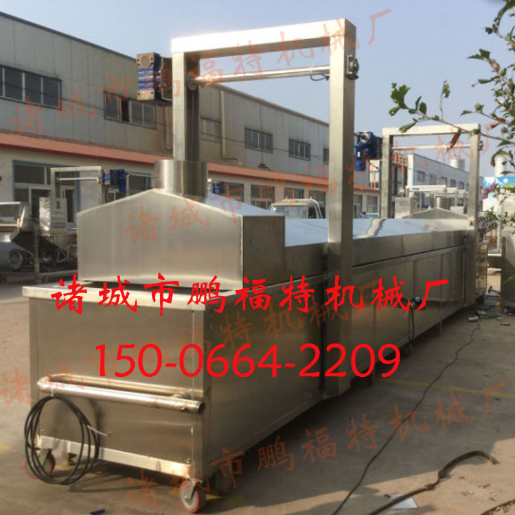 鹏福特邳州炸肉丸菜饼油炸机