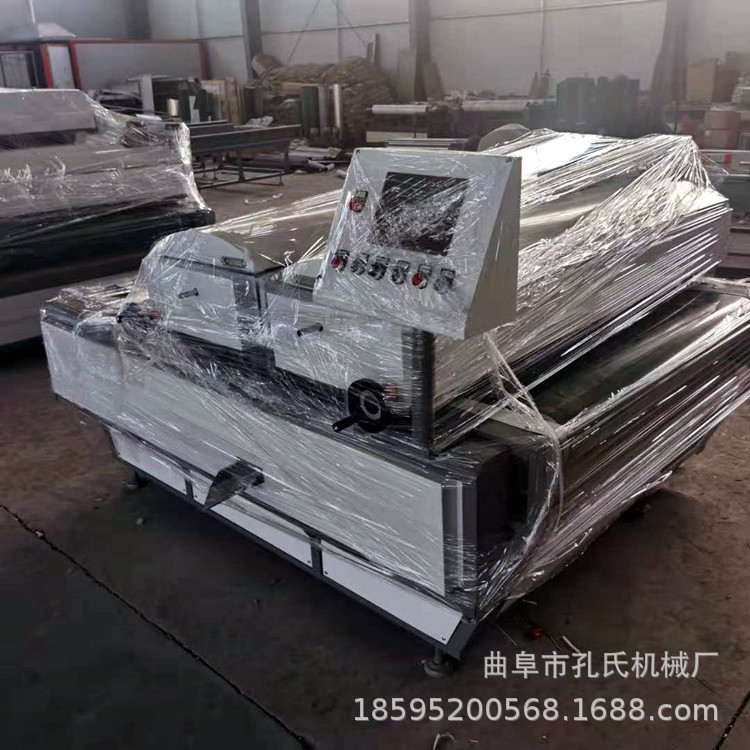 uv门板高光辊涂机 无皱不起泡 多层板颗粒板三聚氰胺板uv辊涂机