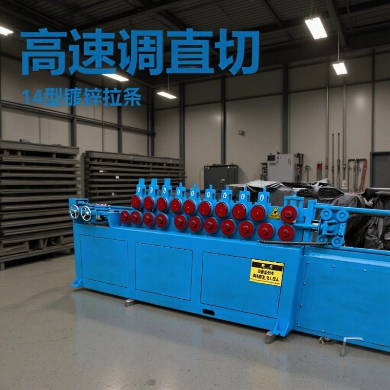济宁展鸿多轮调直切断机 压轮飞剪钢筋调直切断机 镀锌钢筋调直机