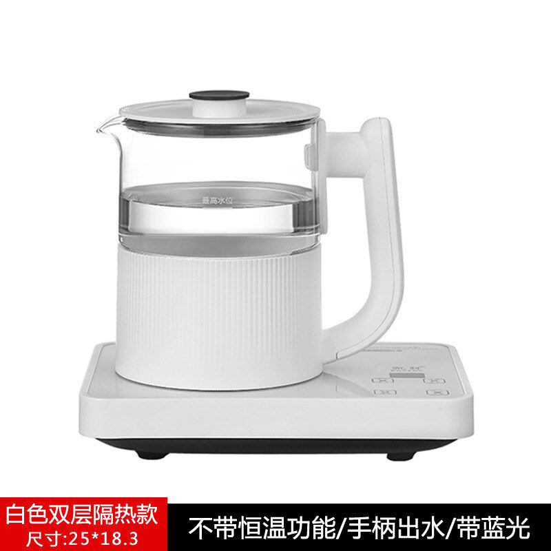 全自动底部e上水电热烧水壶家用喷淋式蒸汽煮茶器小型黑泡茶壶一