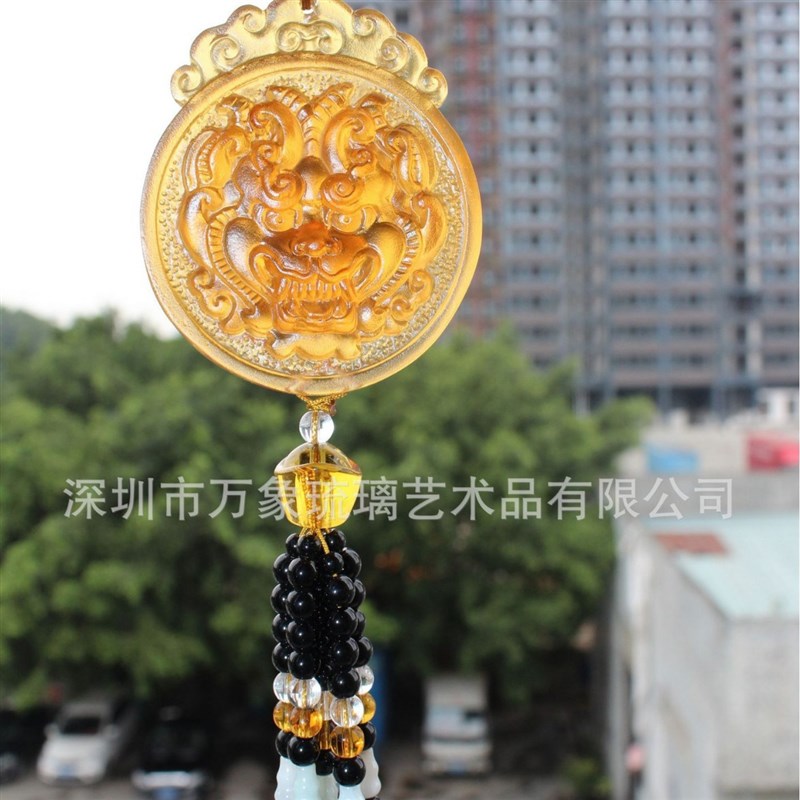 琉璃貔貅镇途吉祥祝福汽v车挂件汽车车内挂饰装饰品车载小摆件