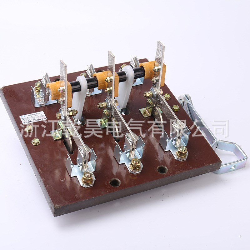 双投转换刀开关 三相双投转换HS12-200/31侧面操作式刀开关