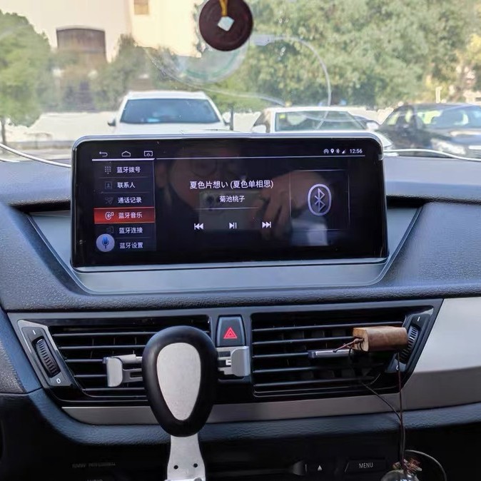 适用于宝马X1智能改装进口X1中控大屏大屏导航倒车一体机carplay