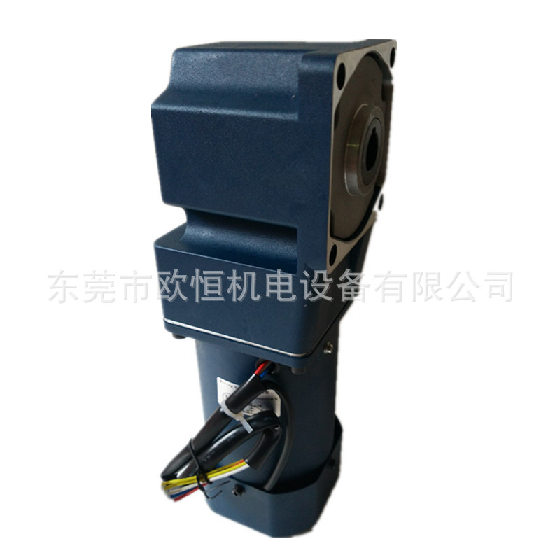 中大直角中空减速机带刹车直交轴马达140W 220V/380v 速比200RC