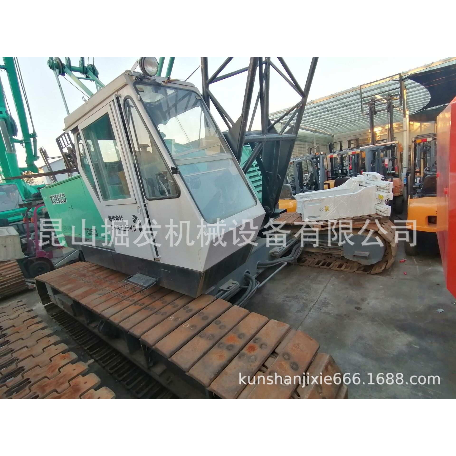 ph7050 50吨神钢履带吊出售 used crawler crane kobelco