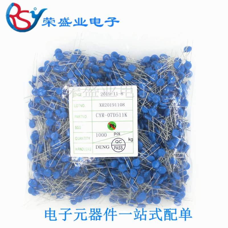 薄膜电容器CBB电容CBB21S 450V 224J 220NJF脚距P=10MM 5%1K/