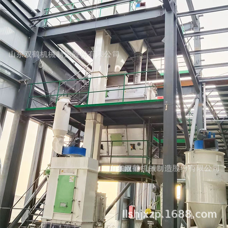 好的预混料不锈钢材质混合成套设备来双鹤机械 自己加工设计生产