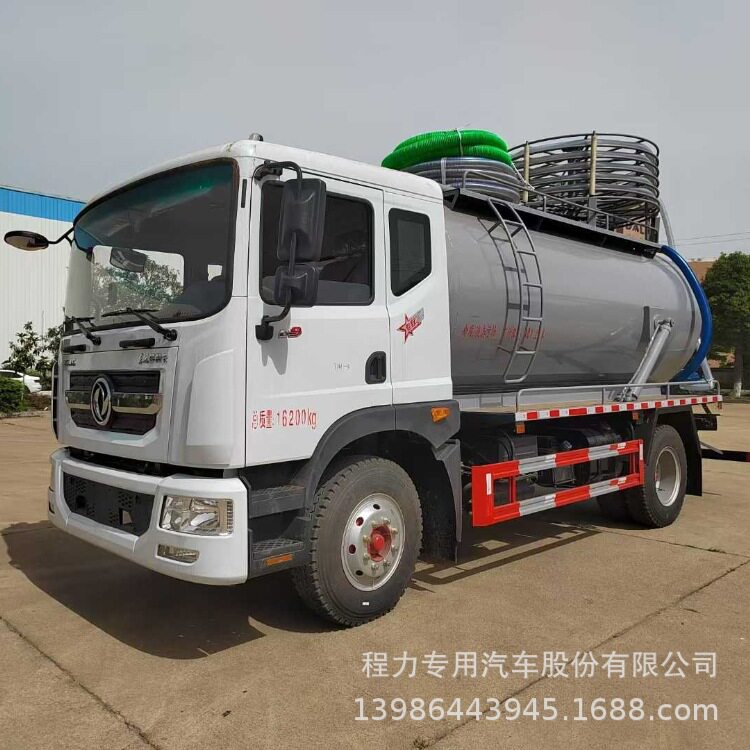 东风多利卡15立方吸污吸粪车