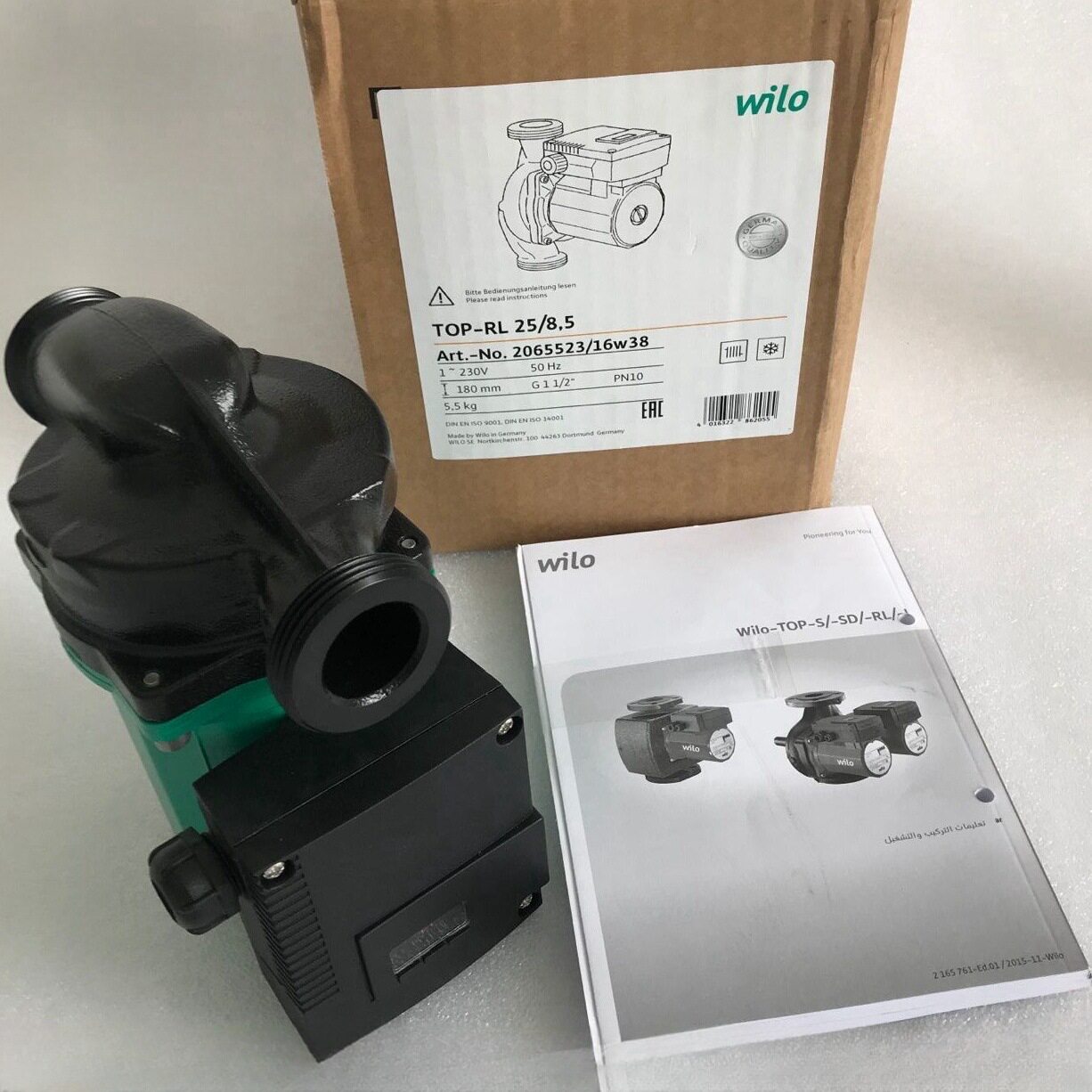WILO威乐水泵TOP-S40/10DM PN6/10冷却循环冻干机循环屏蔽泵
