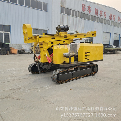 全液压工程履带螺旋钻孔机