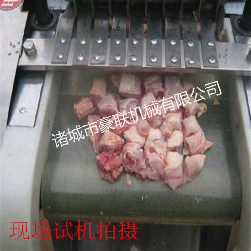 猪肉剁块机 肉类m切块剁块机 剁鸡块鸡背排骨机等肉制品