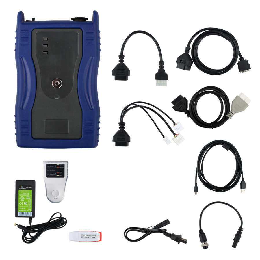 GDS VCI OBD2用于现代/起亚GDS-VCI OBD扫描仪工具红色/蓝色