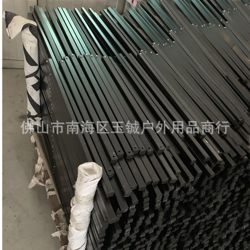 露台太阳伞d商用庭院大伞直径三米圆形铝合金黑色骨架户外遮阳伞