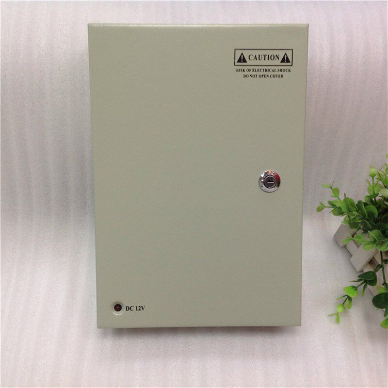 监控电源12v15a 180W 18路监控电源18路集中Q供电稳定带机箱180W