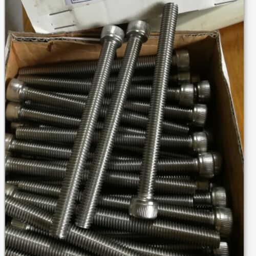 DIN912 不锈钢内六s角圆柱头加长 螺丝  全牙 M8X95