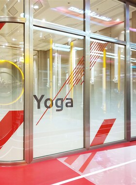 向制玻璃渐u膜变v白色渐变办公室隔断单定双向彩色圆点雾纱