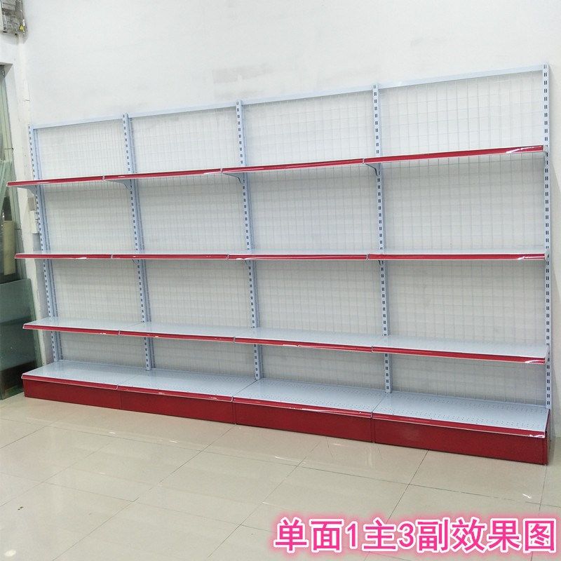 超市货架子单面双面渔货文具小卖部便利药架商店具店展示架