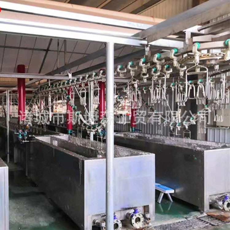 H鹅屠宰流水线用自动冷蜡池 不锈钢材质冷蜡机 鹅脱毛干净