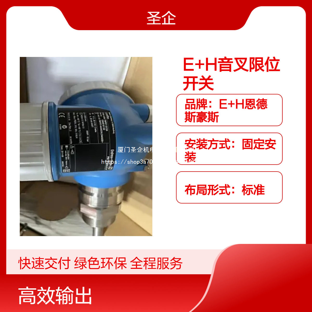 E+H恩德斯豪斯 FTL51B 防腐型液体音叉限位开关 FTL62 带延长管