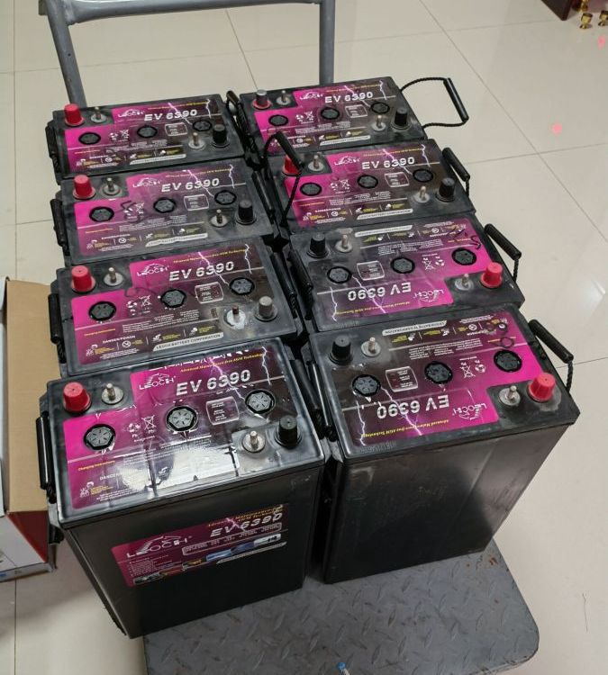 理士蓄电池6V390AHEV6390