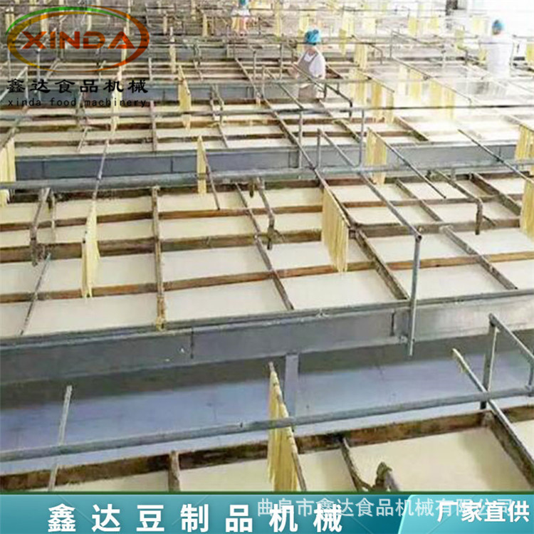 商用半自动不锈钢腐竹油皮一体机