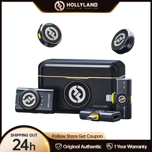 德国2026新款Hollyland Lark M2 Wireless Lavalier Microphone f