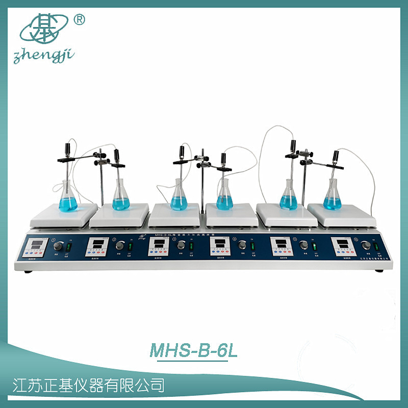 多联数显磁力搅拌器温度时间可调