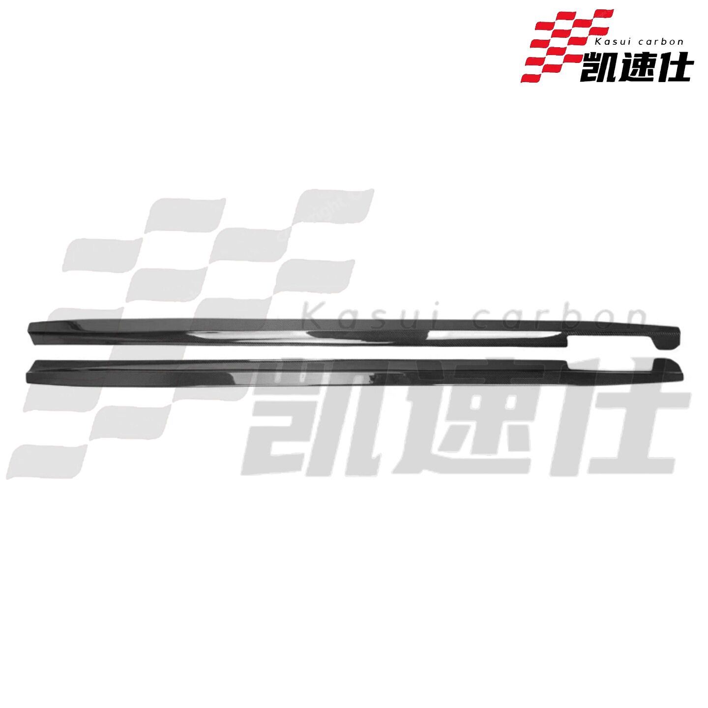 适用宝马3系G20G28AC款碳纤维侧裙侧杠扰流板车身裙边套件