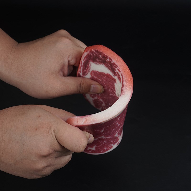 仿真和牛眼肉牛排假战斧牛排模型E原切生牛肉道具摆件装饰工厂