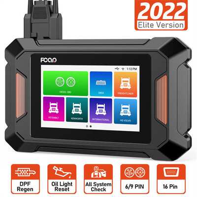 Fcar F801 Heavy Truck Diagnostic Scanner DPF Regen Oil Reset