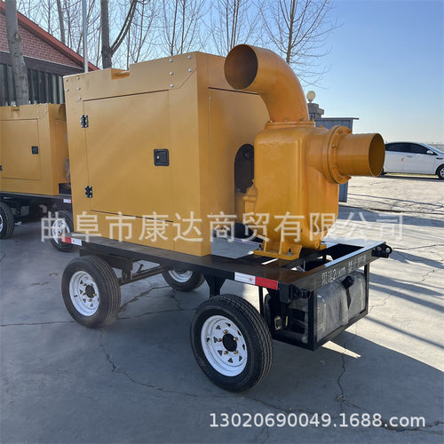 工地防汛排水移动式应急泵车