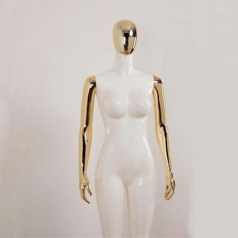 欧美版女装模特道具女全身抽象橱窗陈列展示架欧式模特假人供