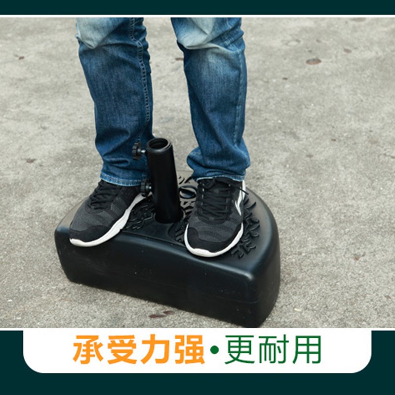 xyt18公斤半边伞注沙注水伞坐 侧边太阳伞底座 S户外遮阳墙壁伞伞