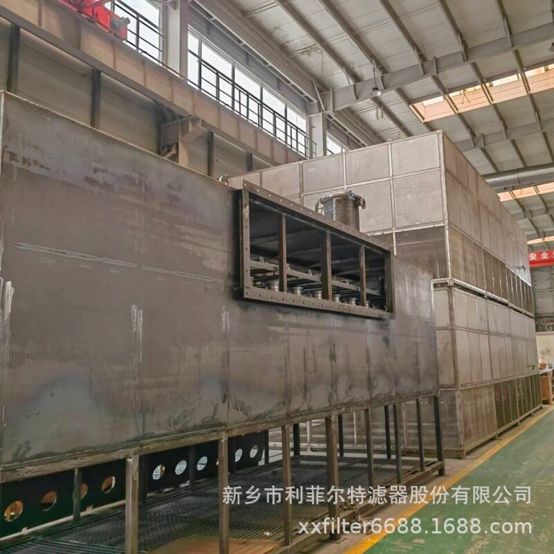 高炉鼓风站过滤自洁式收尘器除臭系统进气管道净化2-64个滤筒