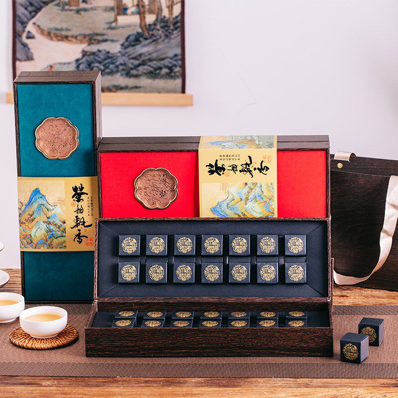 古树龙珠包装盒颗工普洱龙珠茶叶礼品盒新款通8手装28颗1用空盒子