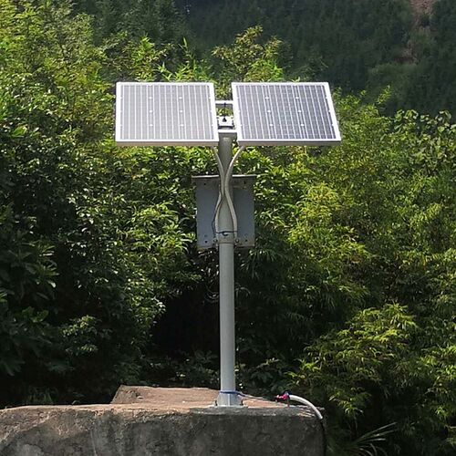 两块双光阳能电池板太伏组件法兰式立杆柱子路灯支管配套固定杆架