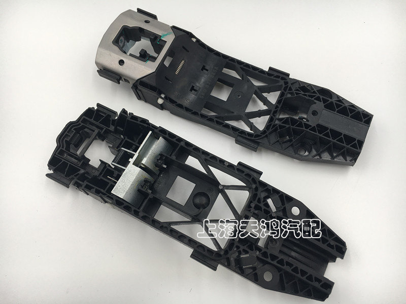 大众新桑塔纳途观新帕昕锐新明锐野帝车门外拉手底座支架把手基座