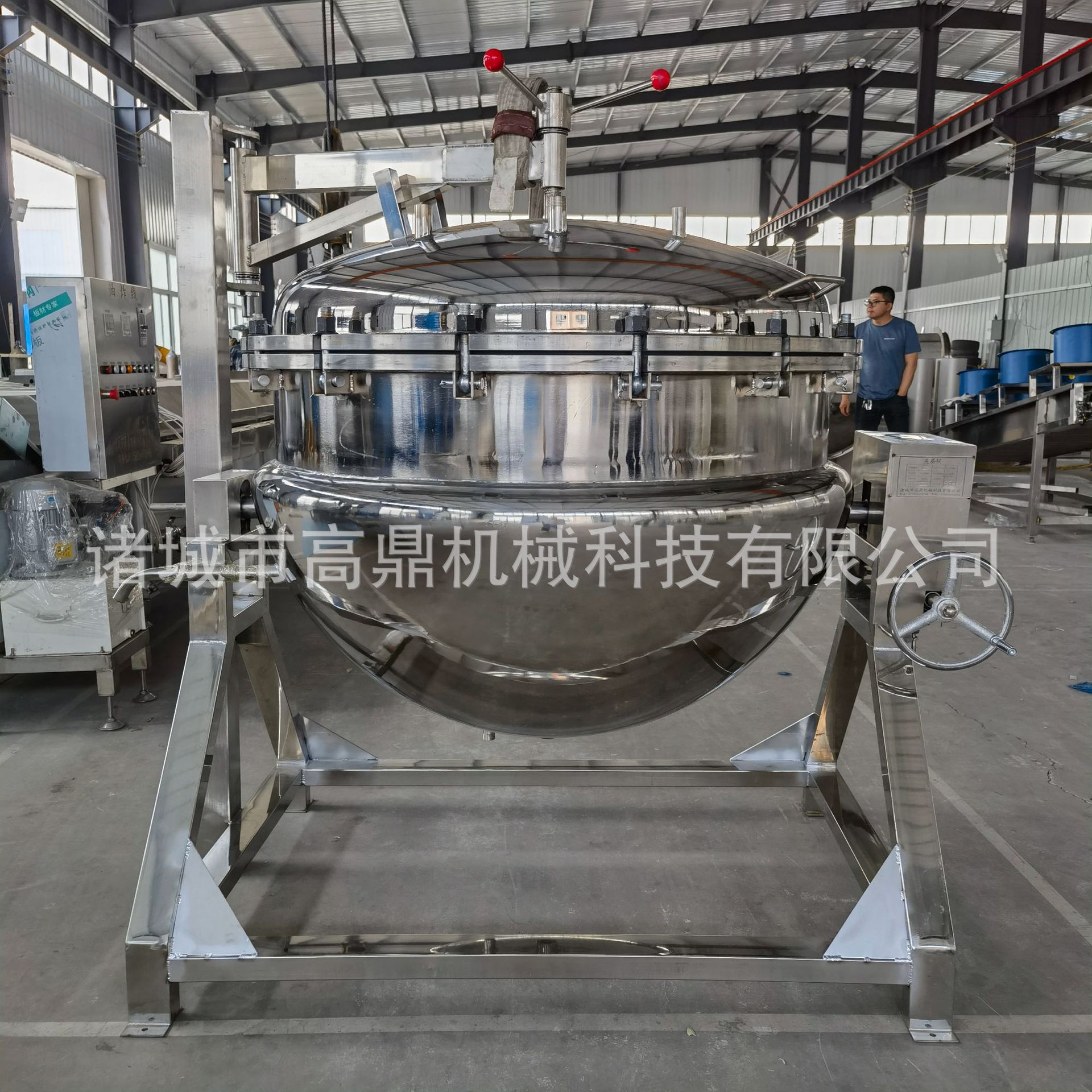 全自动高温高压粽子蒸煮锅