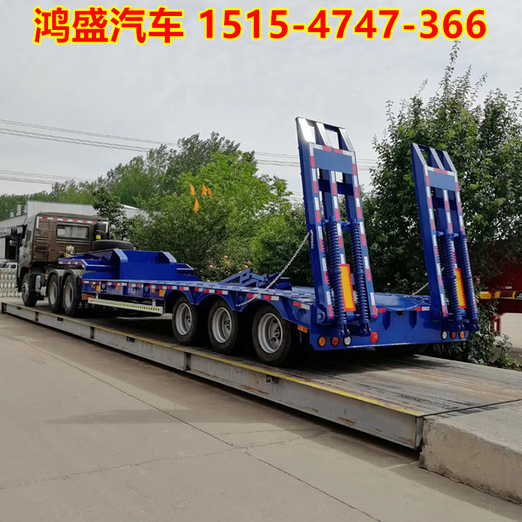 出口弹簧爬梯半挂车用抗载强