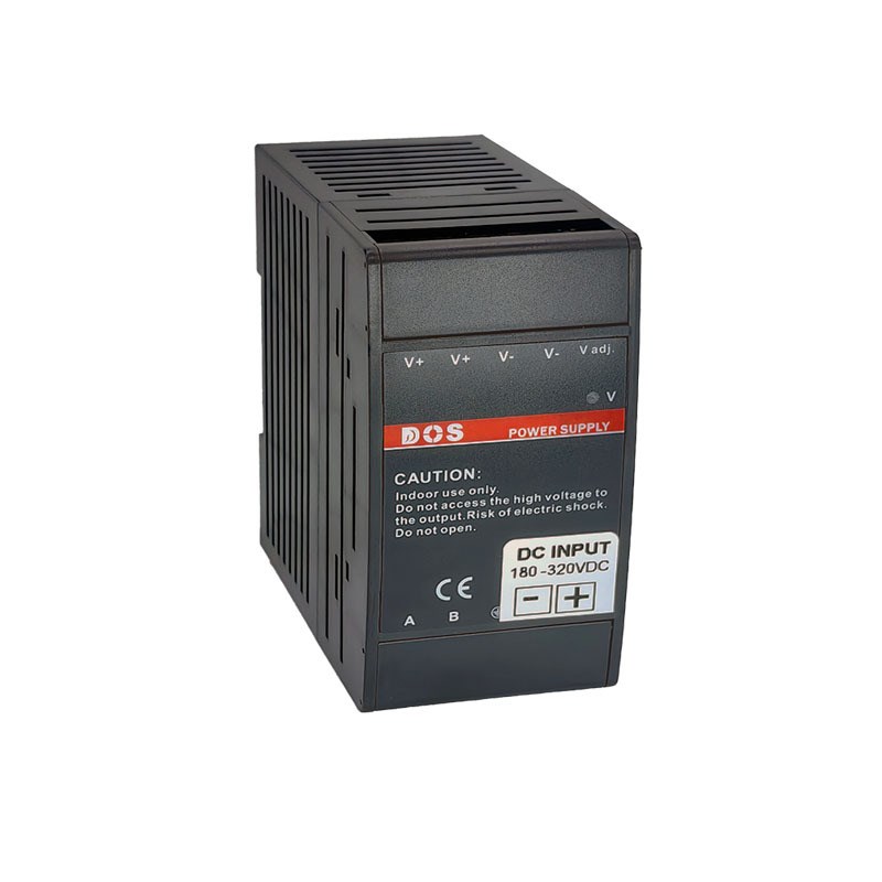 直流300V输入100W导轨式t开关电源供应器两路输出DC12V2A和24V3A